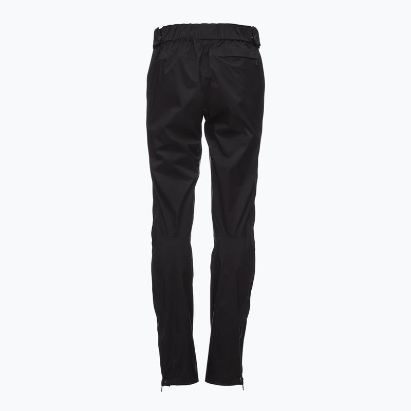 Women's rain trousers Black Diamond Stormline STR FL ZP RN black APTC2Z015XSM1 7