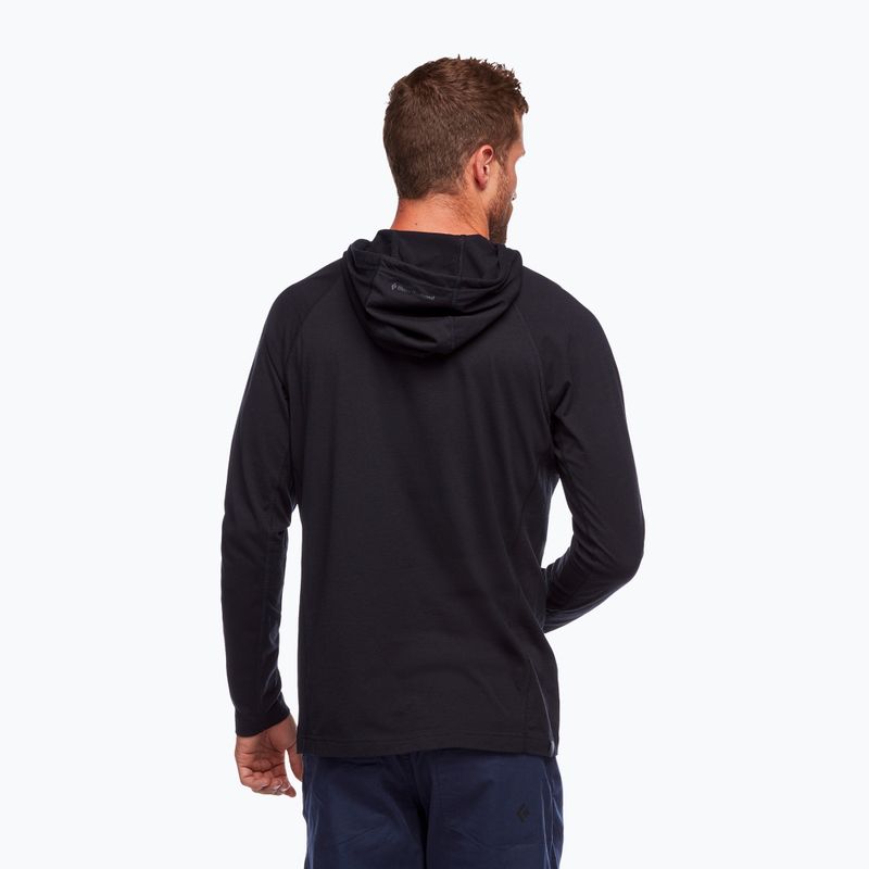 Men's trekking sweatshirt Black Diamond Crag Hoody black AP7520000002 2