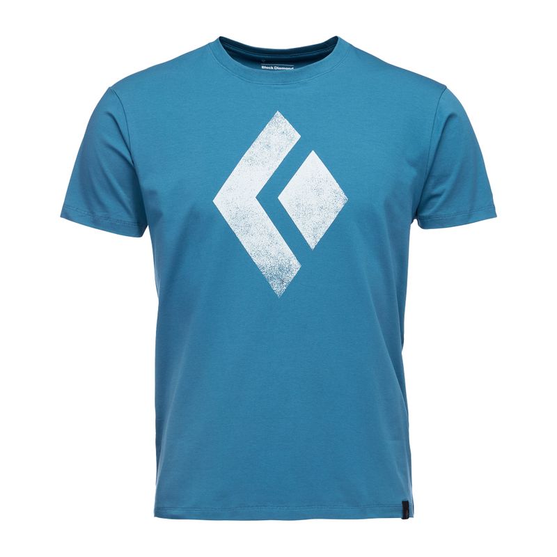 Black Diamond Chalked Up men's climbing t-shirt blue APUO954002LRG1