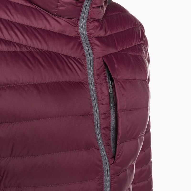 Women's down jacket Black Diamond Access Down Hoody maroon AP7460816018LRG1 6