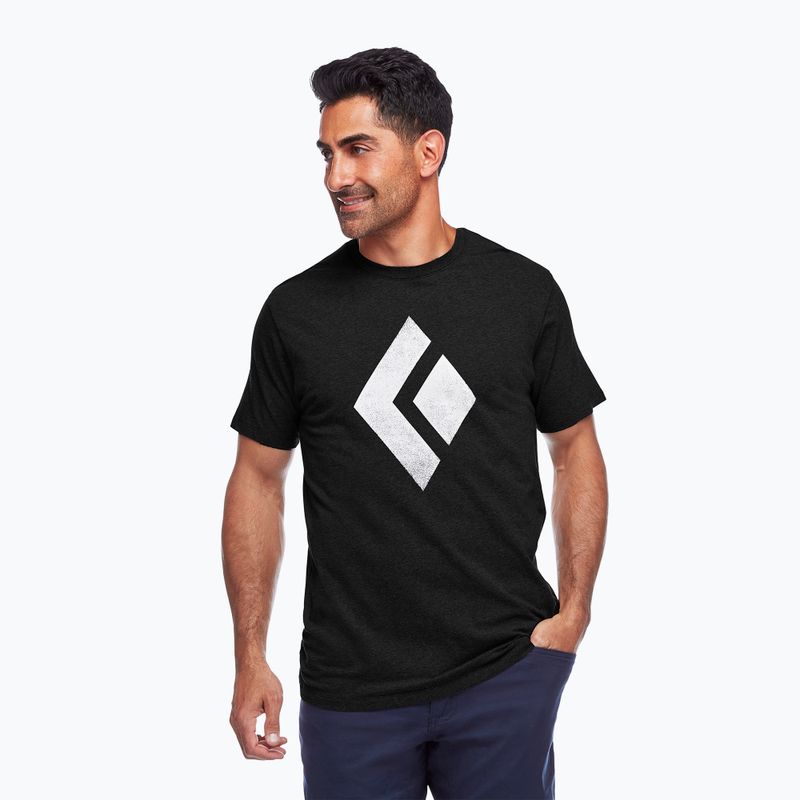 Black Diamond Chalked Up men's climbing t-shirt black APUO950002