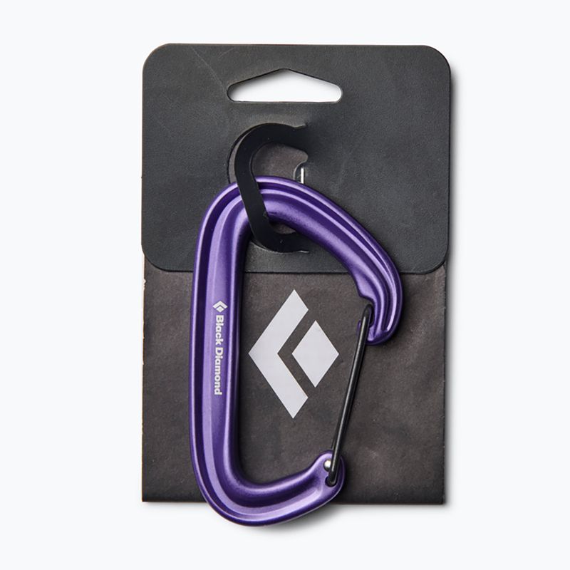 Carabiner Black Diamond Litewire purple 2