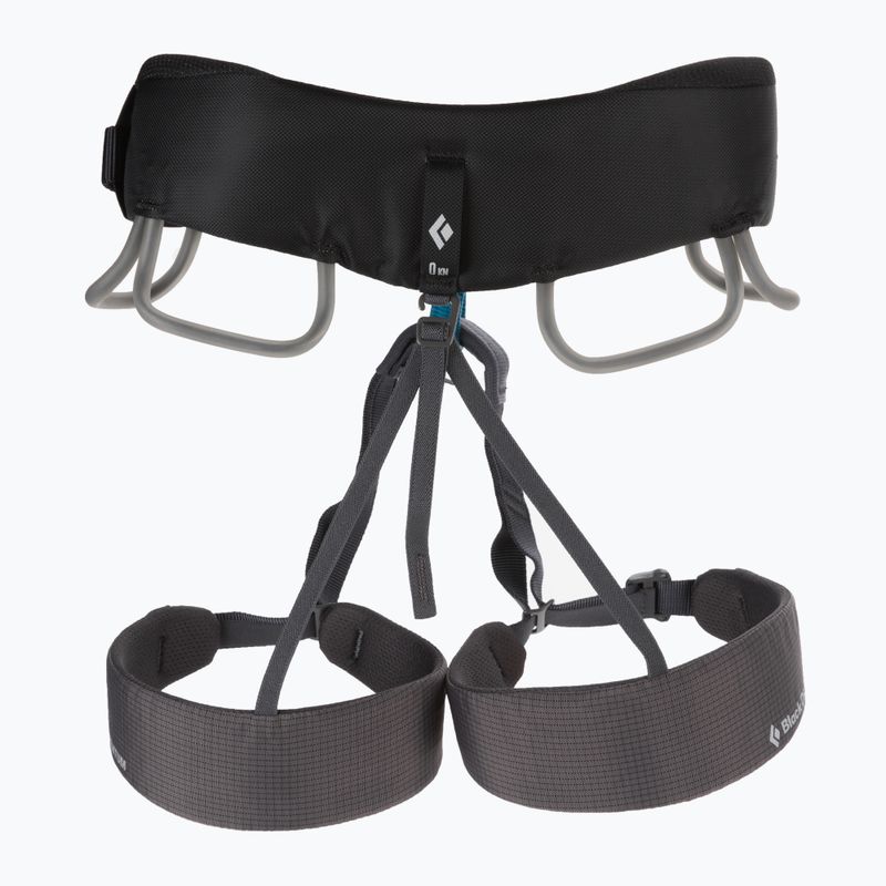 Men's climbing harness Black Diamond Momentum grey BD6511010001SM 2