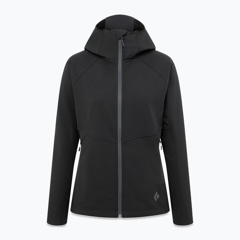 Women's softshell jacket Black Diamond Element black 5