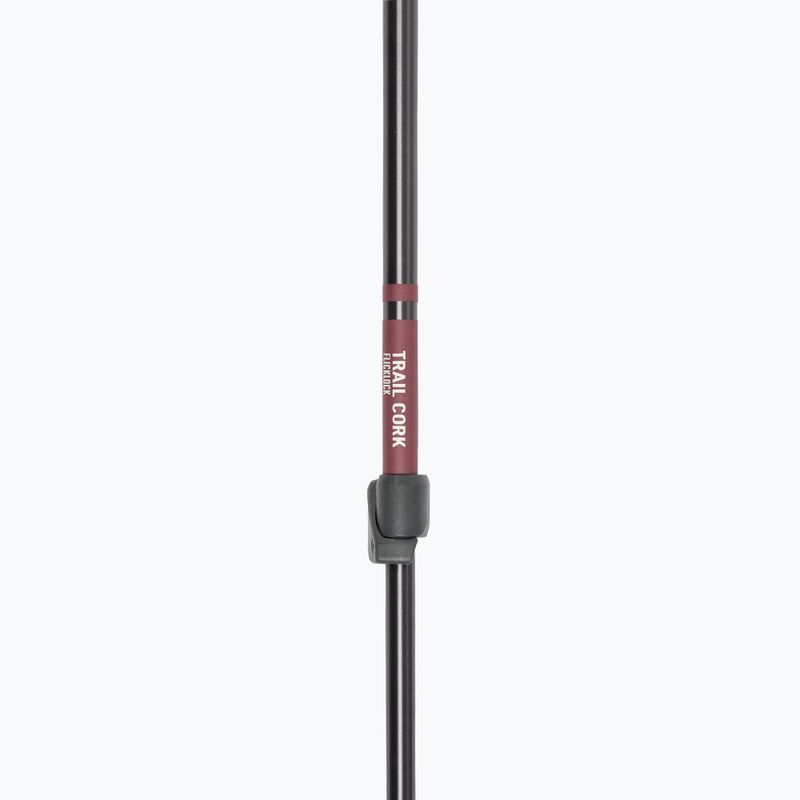 Women's trekking poles Black Diamond Trail Cork Trek red BD1125272009 6