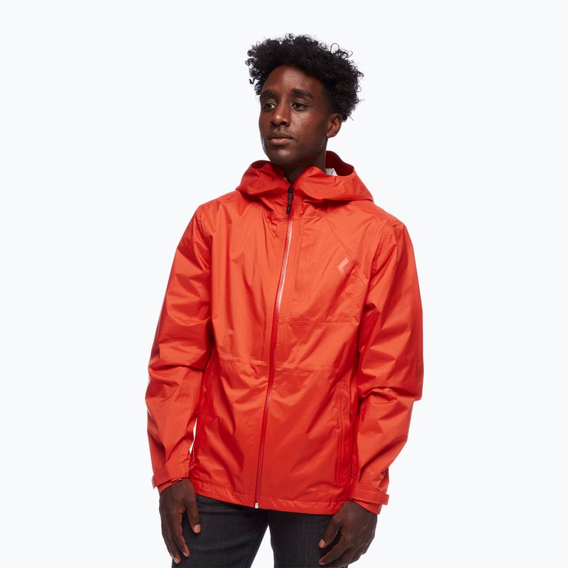 Black Diamond Treeline men's rain jacket red AP7450088001SML1