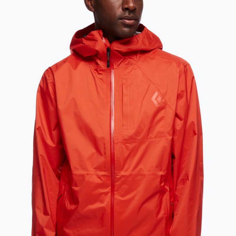 Black Diamond Treeline men's rain jacket red AP7450088001SML1 4