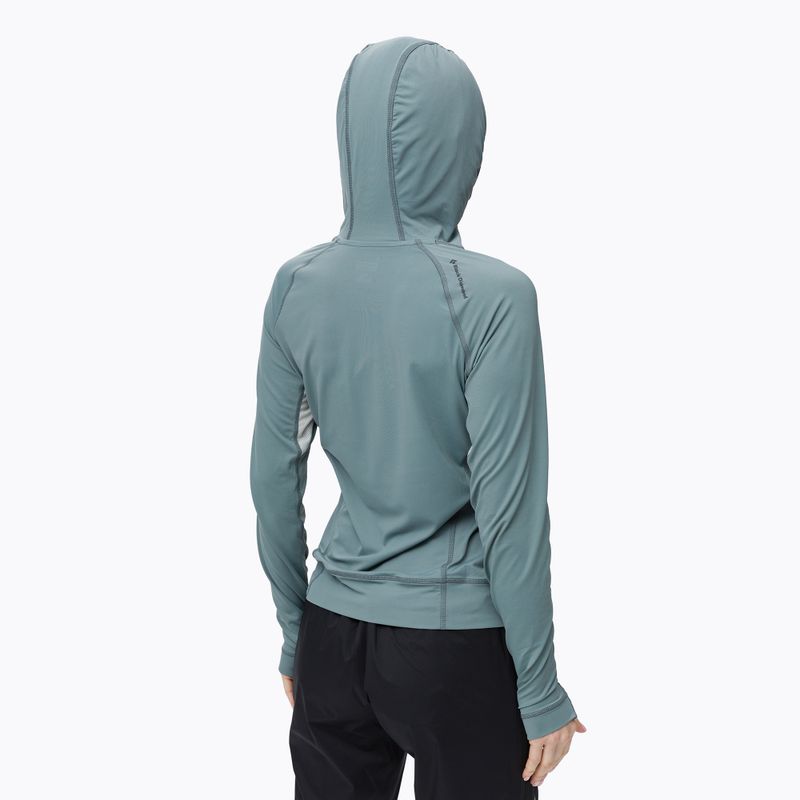 Women's trekking jacket Black Diamond Alpenglow Pro Hoody blue AP7520854030XSM1 4