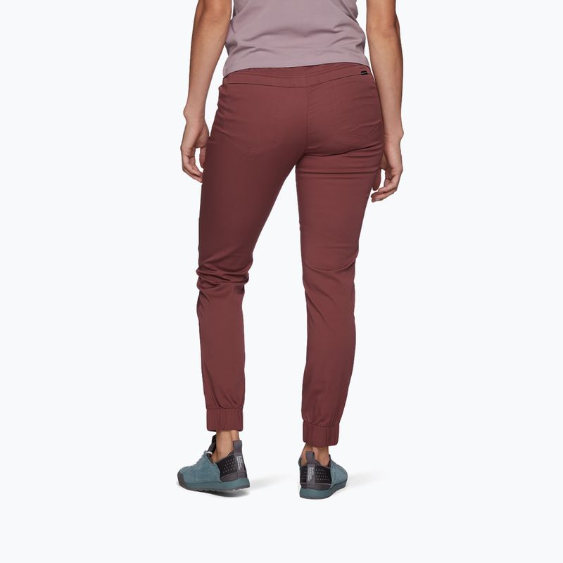 Women's climbing trousers Black Diamond Notion SP red AP750061 2