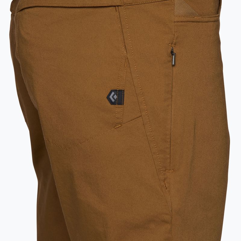 Men's Black Diamond Notion climbing shorts brown AP7500627001MED1 3