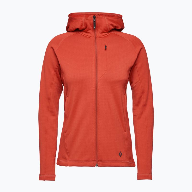 Women's trekking sweatshirt Black Diamond Factor Hoody red AP7440806039 3