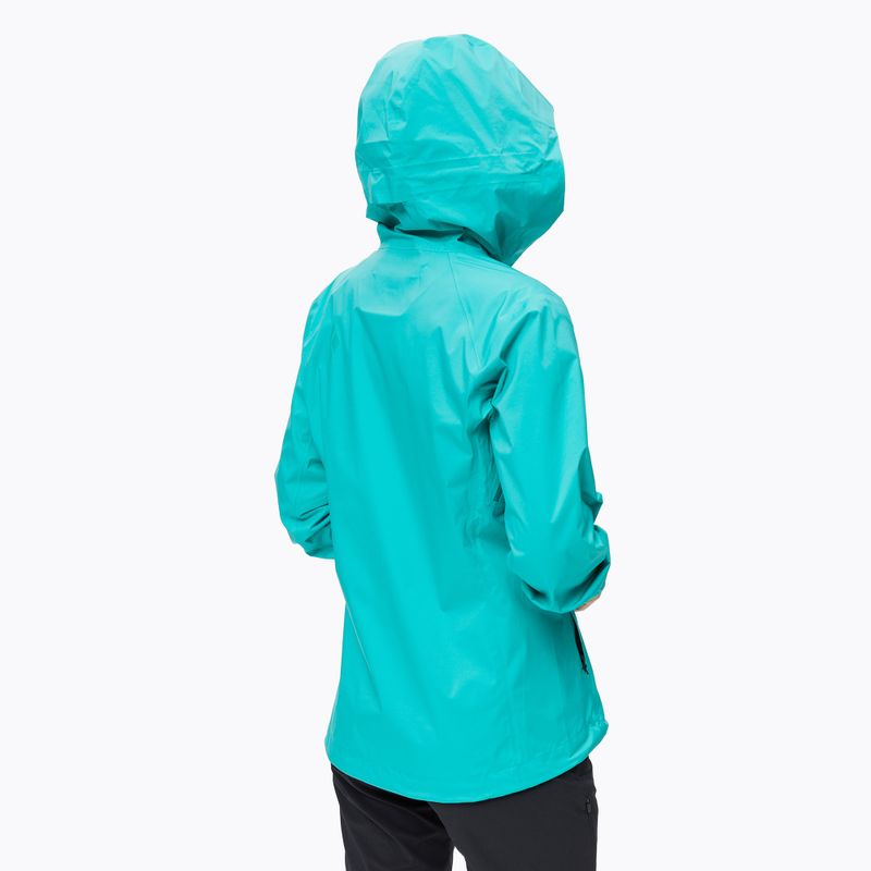 Black Diamond women's Stormline Stretch rain jacket blue APM6974050XSM1 6