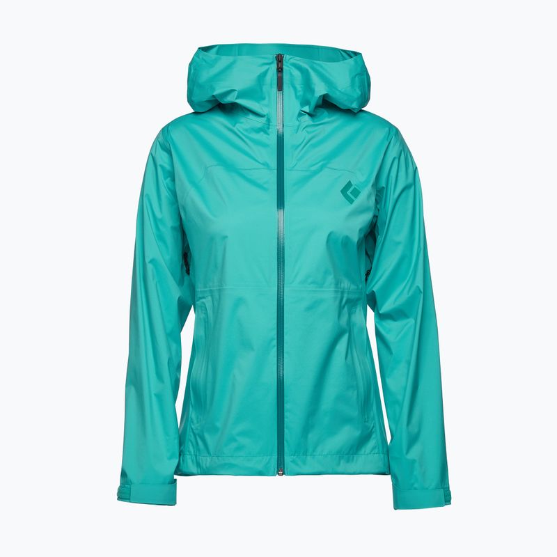 Black Diamond women's Stormline Stretch rain jacket blue APM6974050XSM1 7