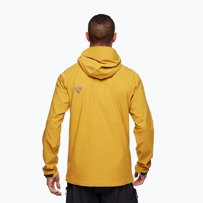 Black Diamond Dawn Patrol men's softshell jacket yellow APP1SD2007LRG1 7