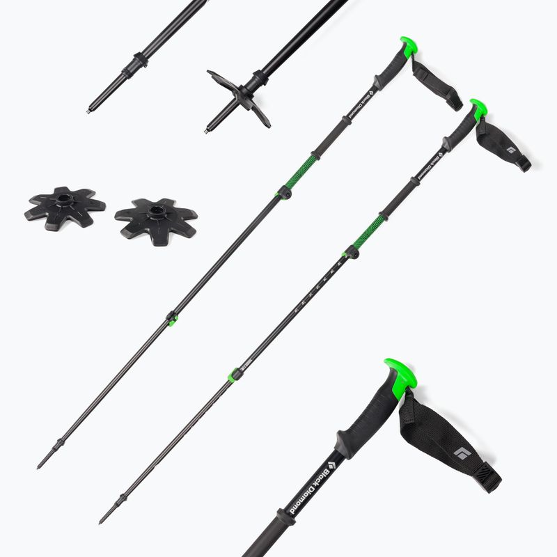 Black Diamond Traverse 3 Ski ski poles green BD11159400001251 5