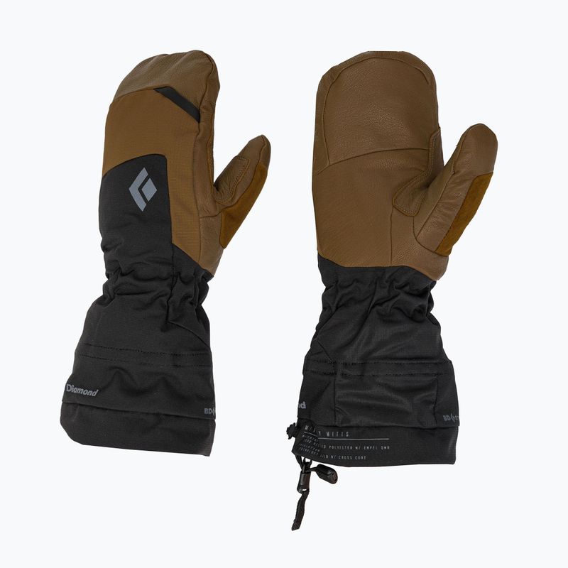 Black Diamond Mercury black-brown ski glove BD8018897001LG_1