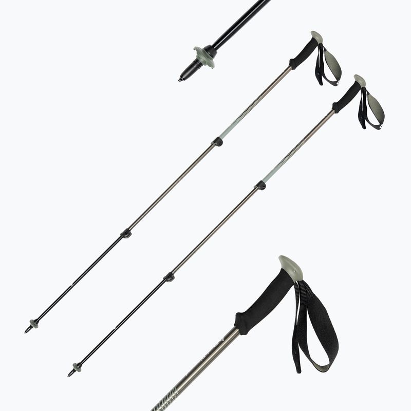 Black Diamond Trail Back Trek trekking poles grey BD1125483010 6
