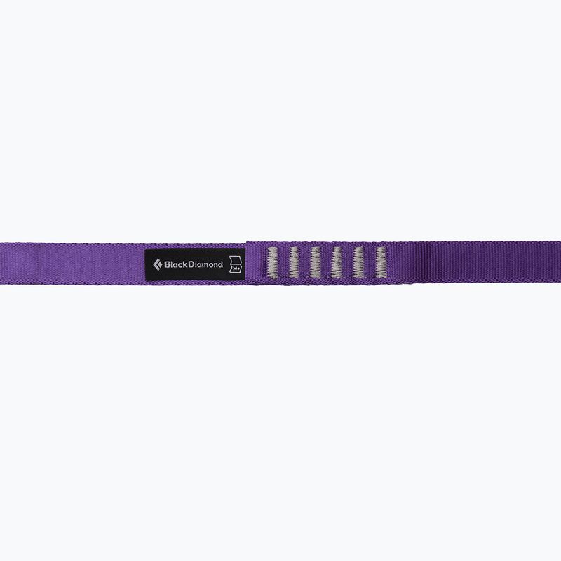 Black Diamond Nylon Runner climbing loop 240 cm purple 2