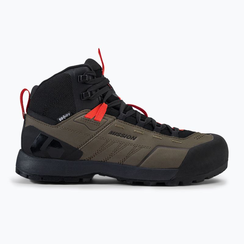 Men's approach shoes Black Diamond Mission LT Mid WP brown BD58002693730751 2