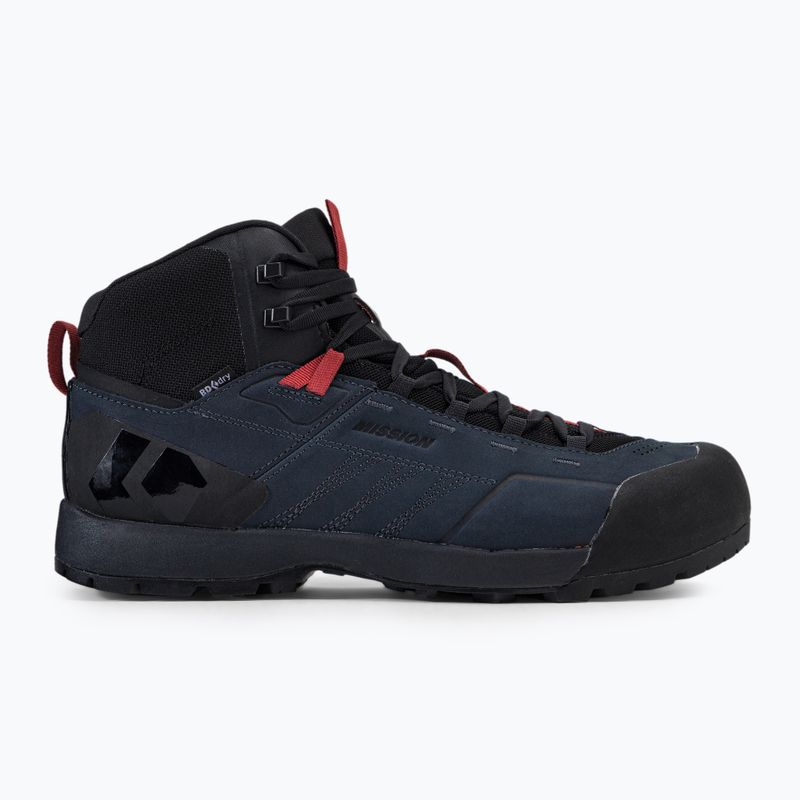 Men's approach shoes Black Diamond Mission LT Mid WP navy blue BD58002693741251 2