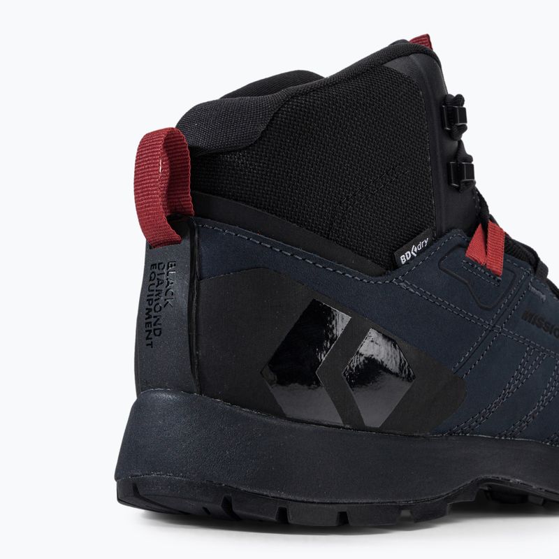 Men's approach shoes Black Diamond Mission LT Mid WP navy blue BD58002693741251 8