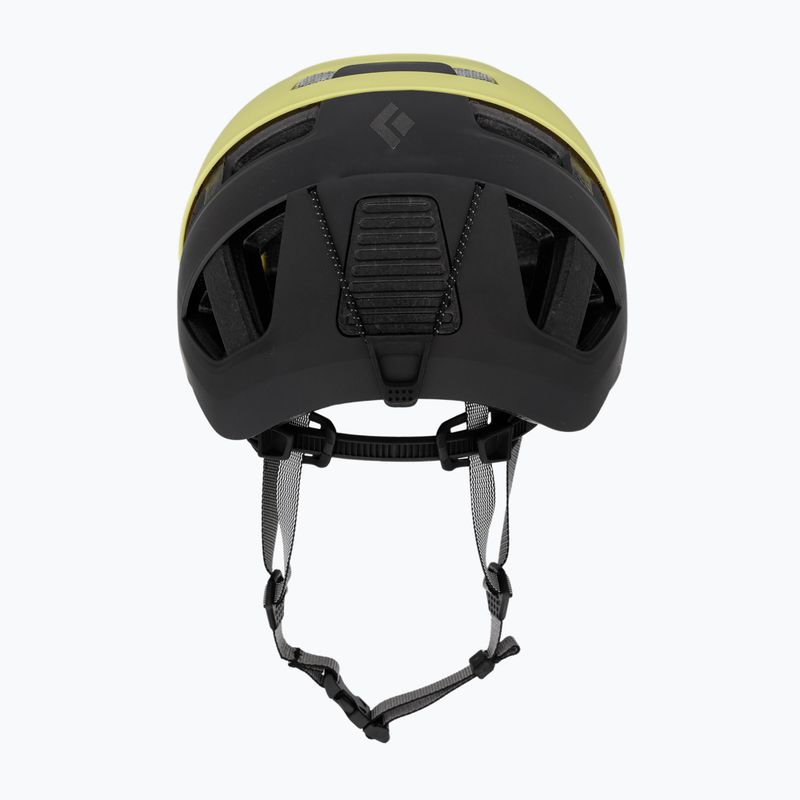 Black Diamond Capitan climbing helmet lemona grass/black 3