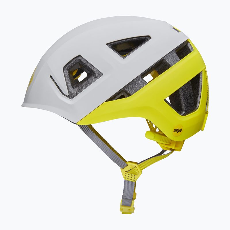 Children's climbing helmet Black Diamond Capitan alloy/ultra yellow 3