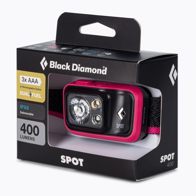 Black Diamond Spot 400 head torch pink BD6206726015ALL1