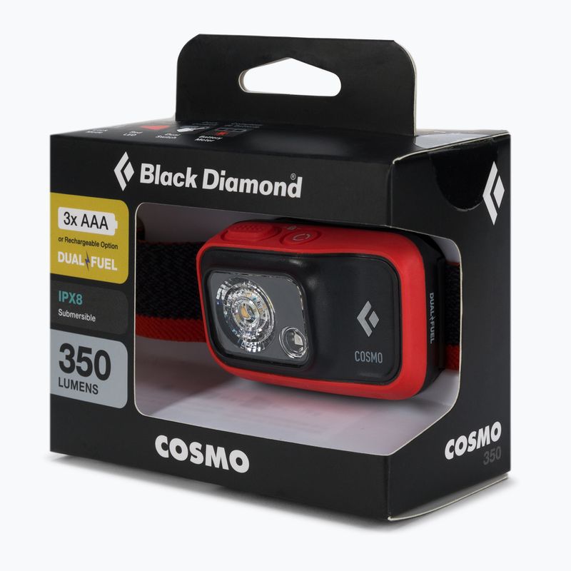 Black Diamond Cosmo 350 head torch red BD6206738001ALL1