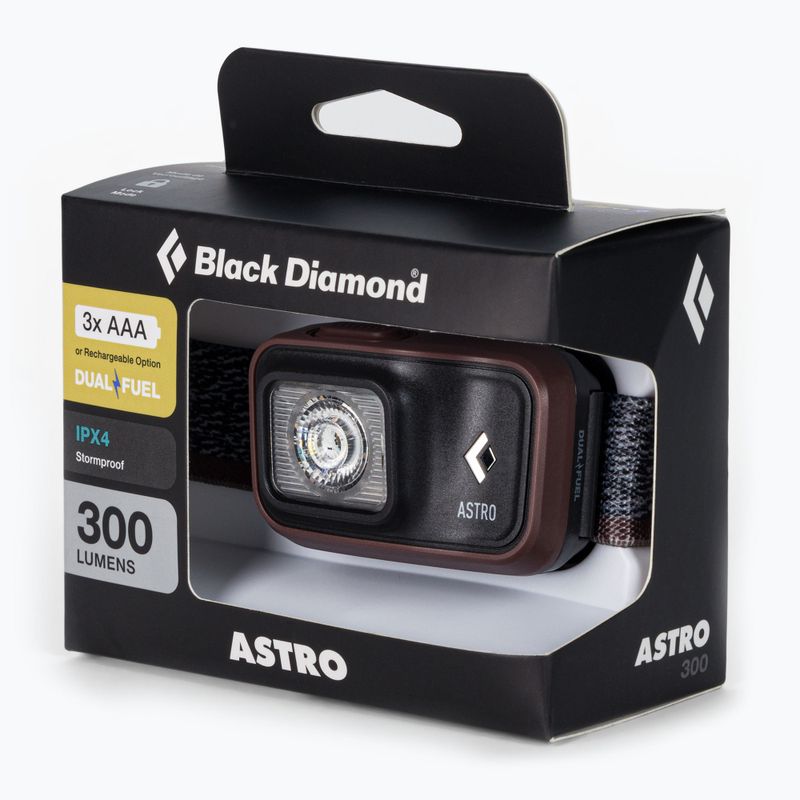 Black Diamond Astro 300 head torch brown BD6206746018ALL1