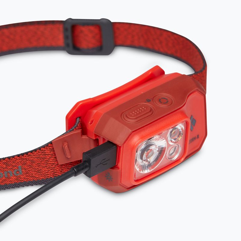 Black Diamond Storm 500-R acetate head torch 5