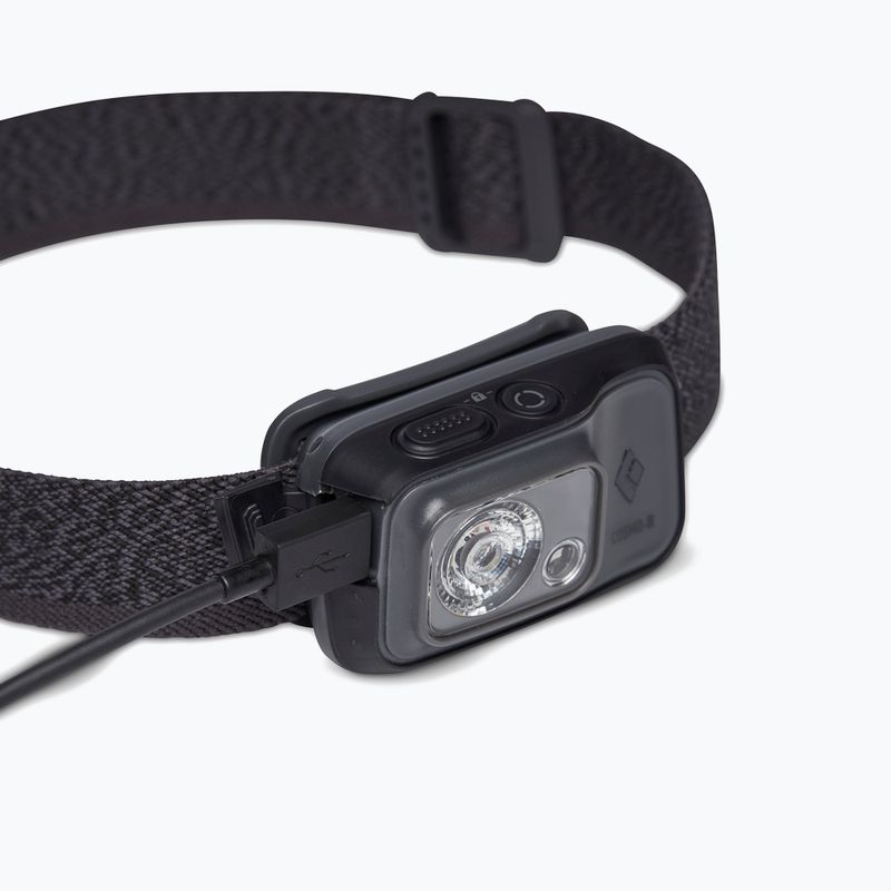 Black Diamond Cosmo 350-R grey head torch BD6206770004ALL1 6