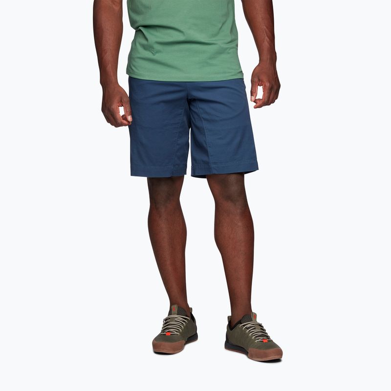 Men's climbing shorts Black Diamond Notion navy blue AP7500624013LRG1