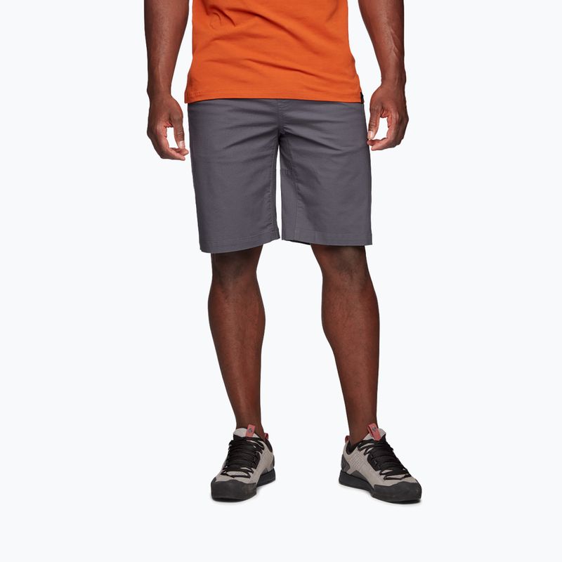 Men's Black Diamond Terrain grey climbing shorts AP751098