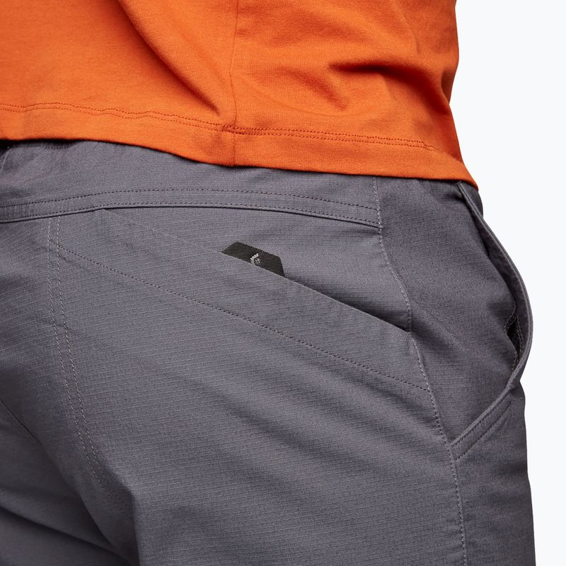 Men's Black Diamond Terrain grey climbing shorts AP751098 4