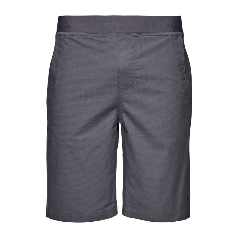 Men's Black Diamond Terrain grey climbing shorts AP751098 5