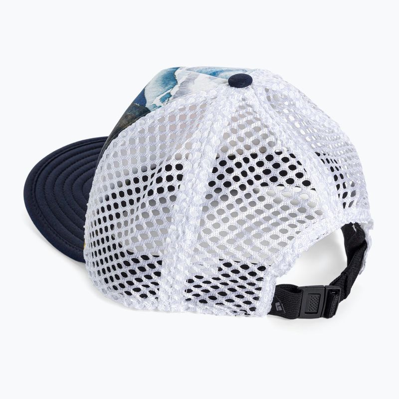 Black Diamond Hideaway Trucker baseball cap navy and grey AP7230139370ALL1 3