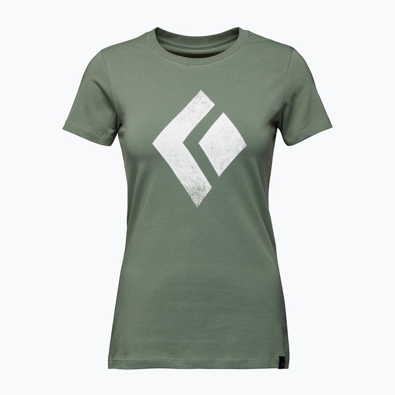 Black Diamond Chalked Up women's climbing t-shirt green AP7300523053 4