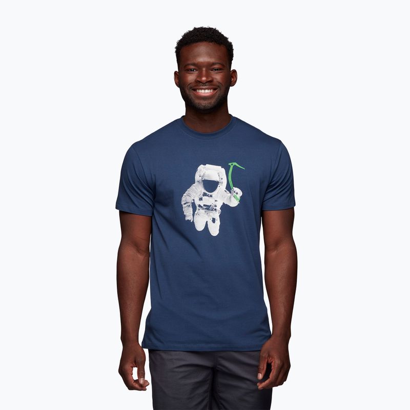 Black Diamond Spaceshot men's trekking t-shirt navy blue APGY4V4014
