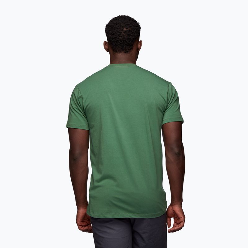 Black Diamond Chalked Up men's climbing t-shirt green APUO953050LRG1 2