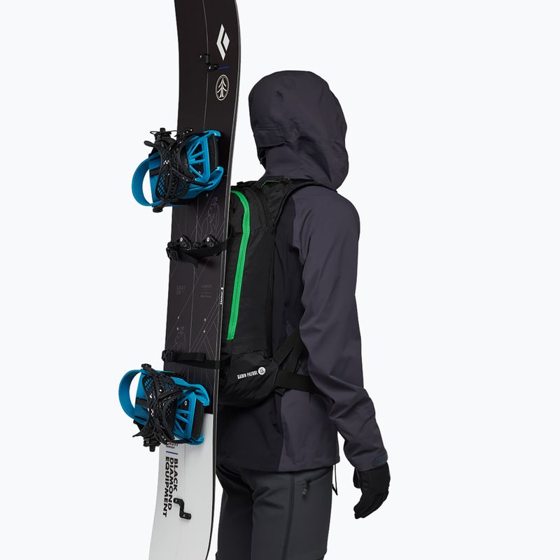 Black Diamond Dawn Patrol 15 black skydiving backpack 10
