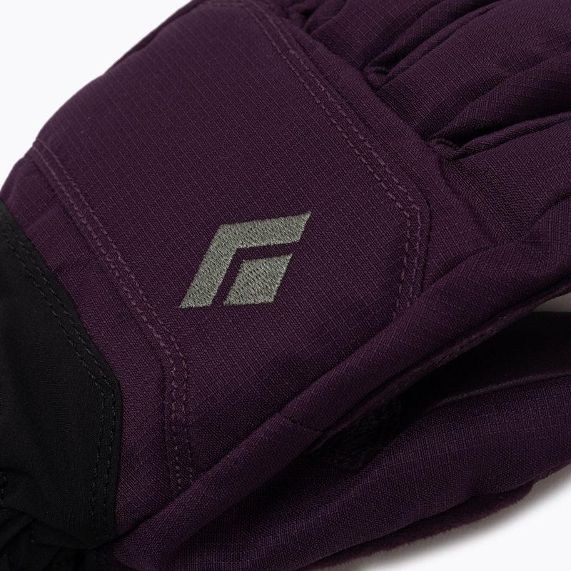 Women's trekking gloves Black Diamond Mission maroon BD8019175016LRG1 4