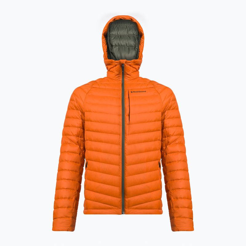 Men's down jacket Black Diamond Access Down Hoody orange AP7460808007LRG1