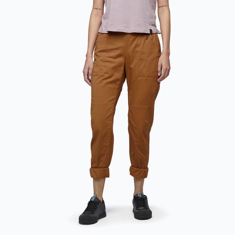 Women's climbing trousers Black Diamond Notion SP brown AP7500612014LRG1 2