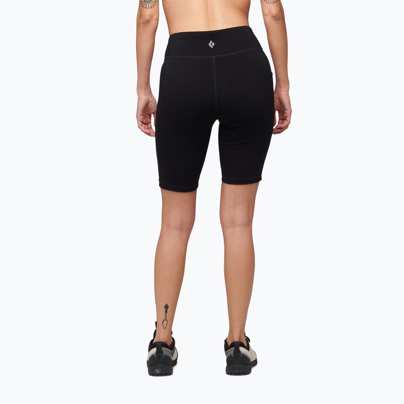 Women's trekking shorts Black Diamond Sessions black 3