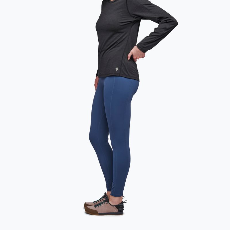 Women's climbing leggings Black Diamond Sessions Tights navy blue AP7511204014LRG1 3