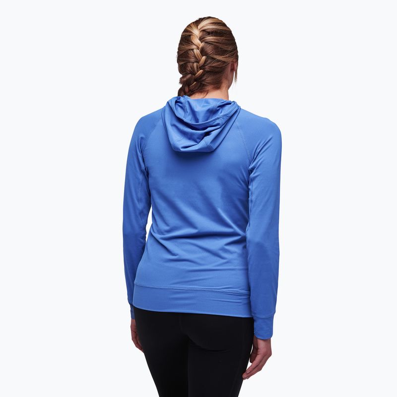 Women's trekking sweatshirt Black Diamond Alpenglow Hoody blue AP7520804063 2