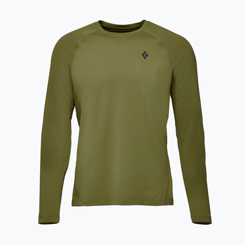 Men's trekking sweatshirt Black Diamond Alpenglow Crew Camp Green AP7520923039 5