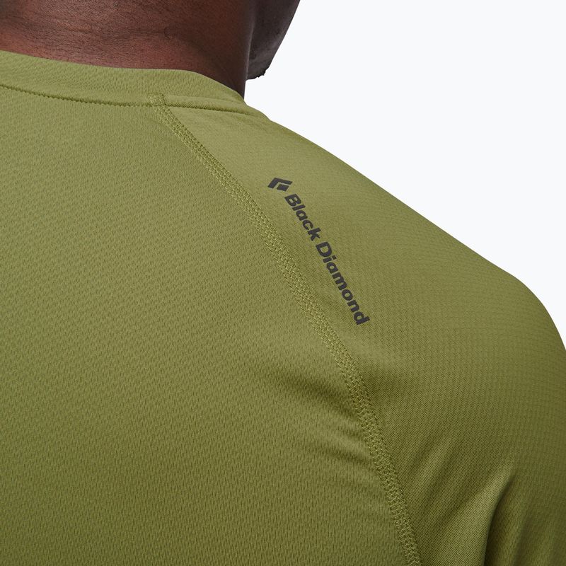Men's trekking sweatshirt Black Diamond Alpenglow Crew Camp Green AP7520923039 8