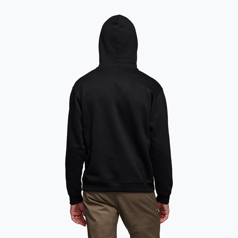 Men's Black Diamond Chalked Up 2.0 Po Hoody black sweatshirt 3